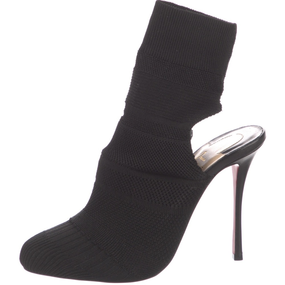 Authentic Christian Louboutin Ankle Sock Booties